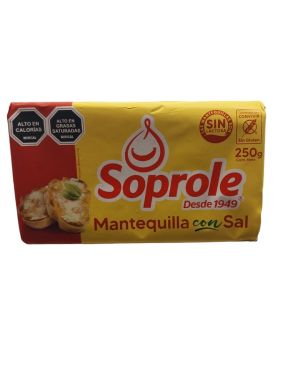 Mantequilla Con Sal Soprole 250G