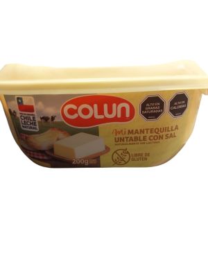 Mantequilla Untable Con Sal Colun 200G