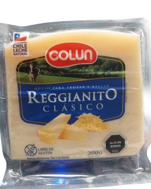 Queso Reggianito Clásico Colun 200G