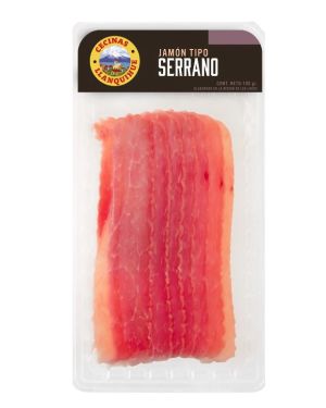 Jamón Tipo Serrano Llanquihue 100G