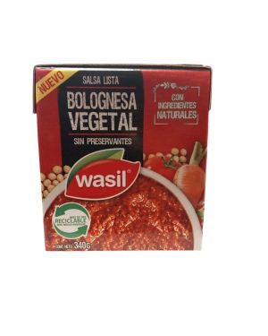 Bolognesa Vegetal Wasil 340G