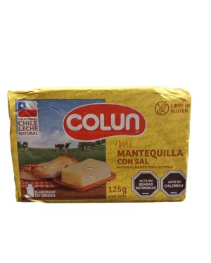 Mantequilla Con Sal Colun 125G