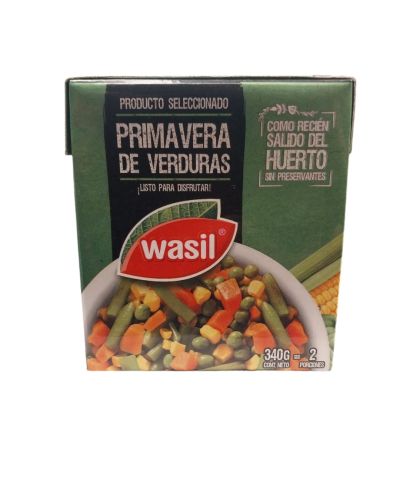 Primavera De Verduras Wasil 340G