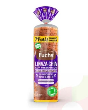 Pan Linaza Chia Fuchs 600G