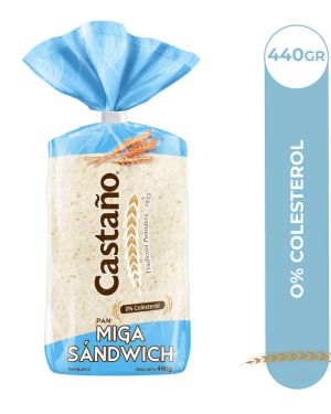 Pan Miga Sandwich Castaño 440G